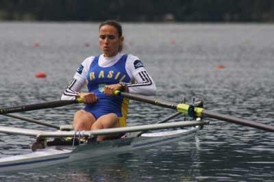 Fabiana Beltrane, campeã mundial em 2011, critica planejamento do remo brasileiro / Foto: Divulgação